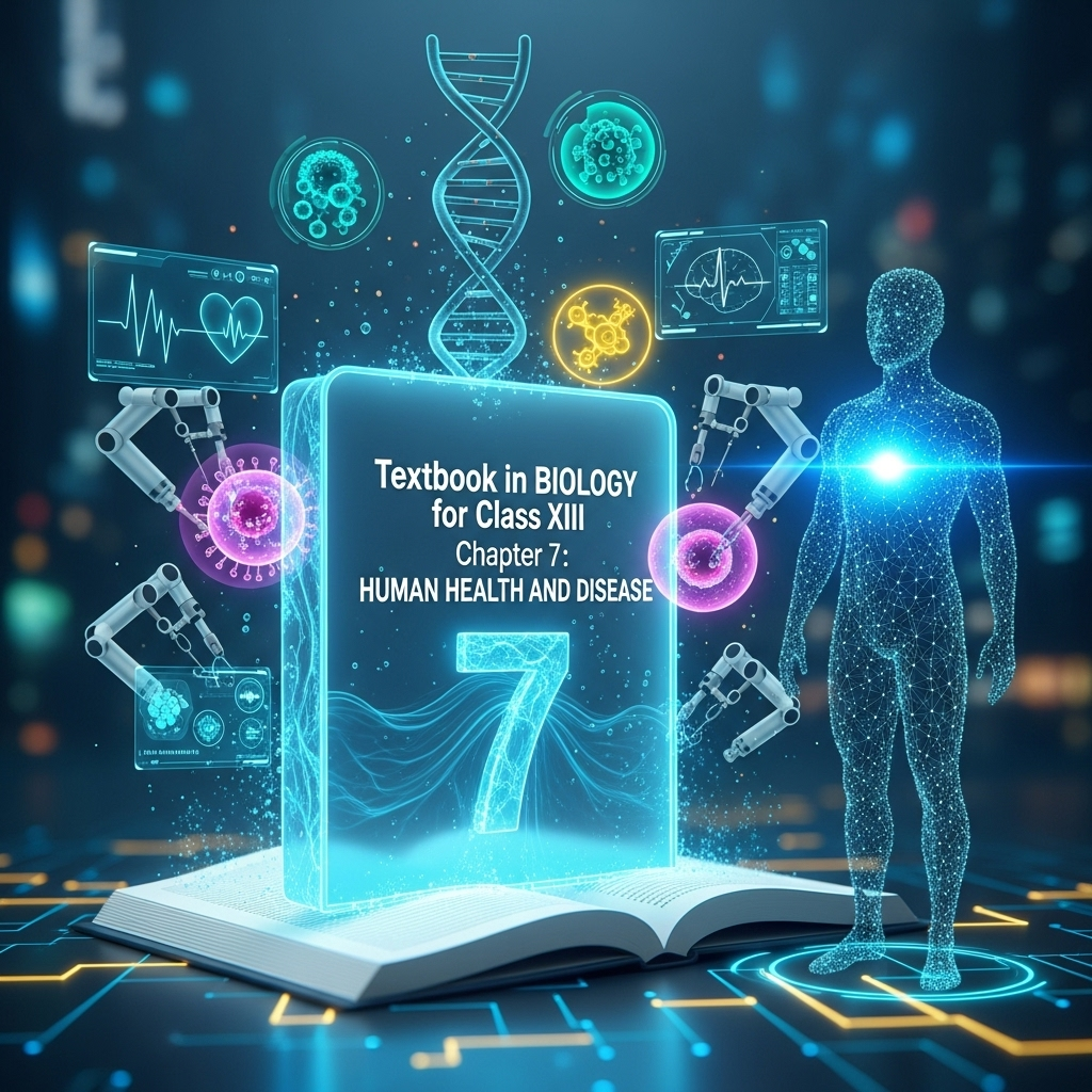 Complete Summary and Solutions for Human Health and Disease β NCERT Class XII Biology, Chapter 7 β Infectious Diseases, Immunity, AIDS, Cancer, Drug Abuse, Exercises