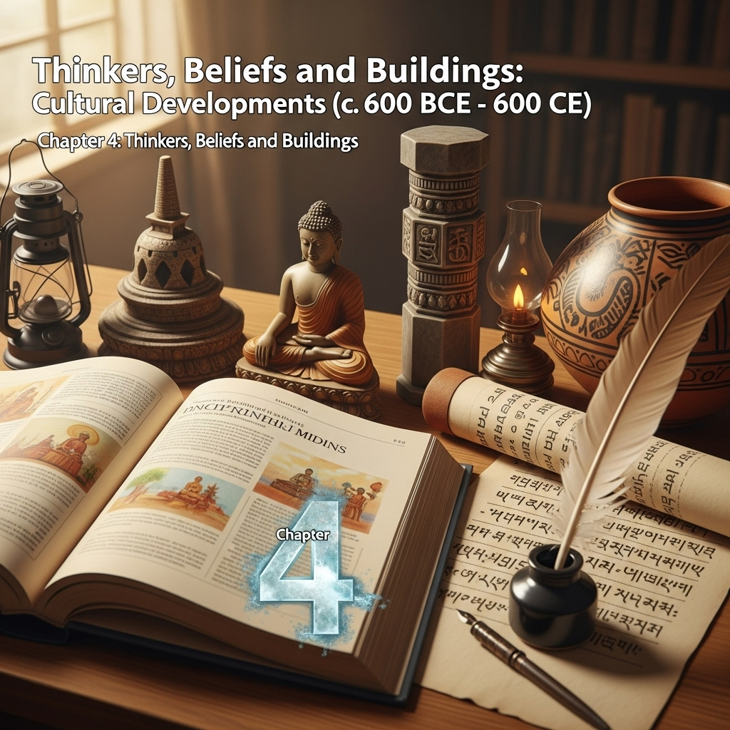 Thinkers, Beliefs and Buildings: Cultural Developments (c. 600 BCE - 600 CE) β NCERT Class XII History, Chapter 4