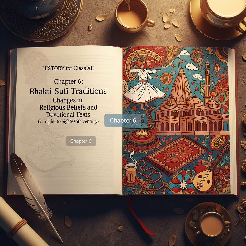 Bhakti-Sufi Traditions: Changes in Religious Beliefs and Devotional Texts (c. eighth to eighteenth century) β NCERT Class XII History, Chapter 6
