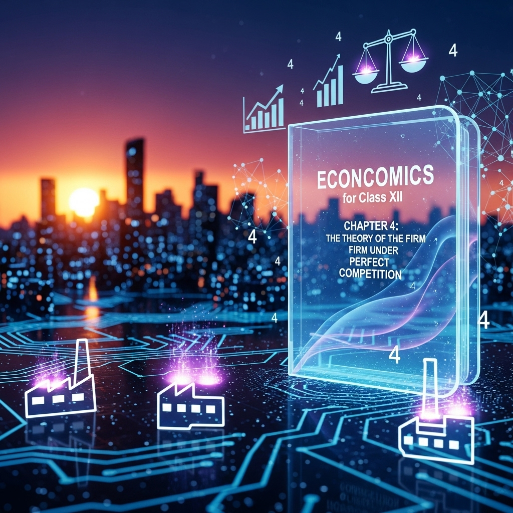 Complete Summary and Solutions for The Theory of the Firm under Perfect Competition – NCERT Class XII Economics, Chapter 4