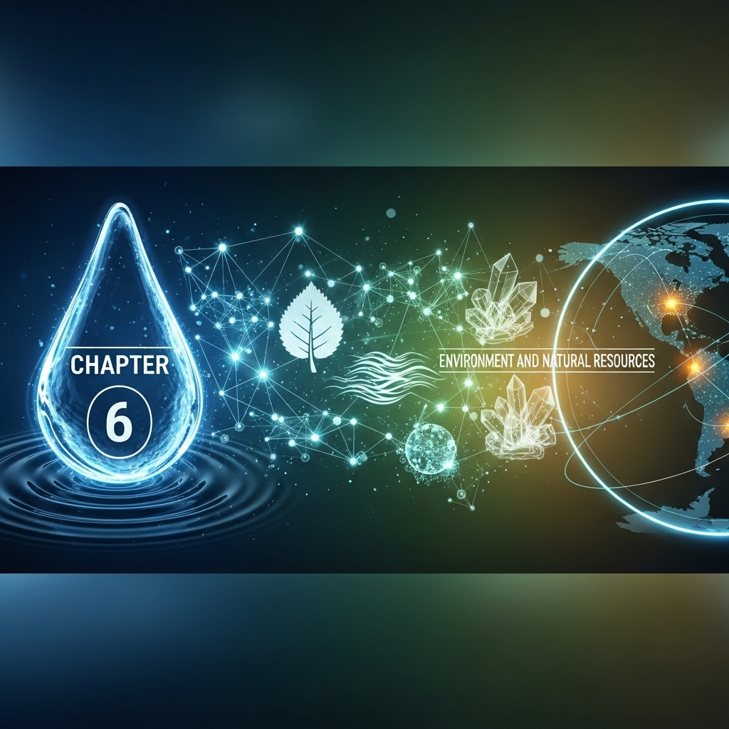 Environment and Natural Resources – NCERT Class XII Political Science, Contemporary World Politics, Chapter 6