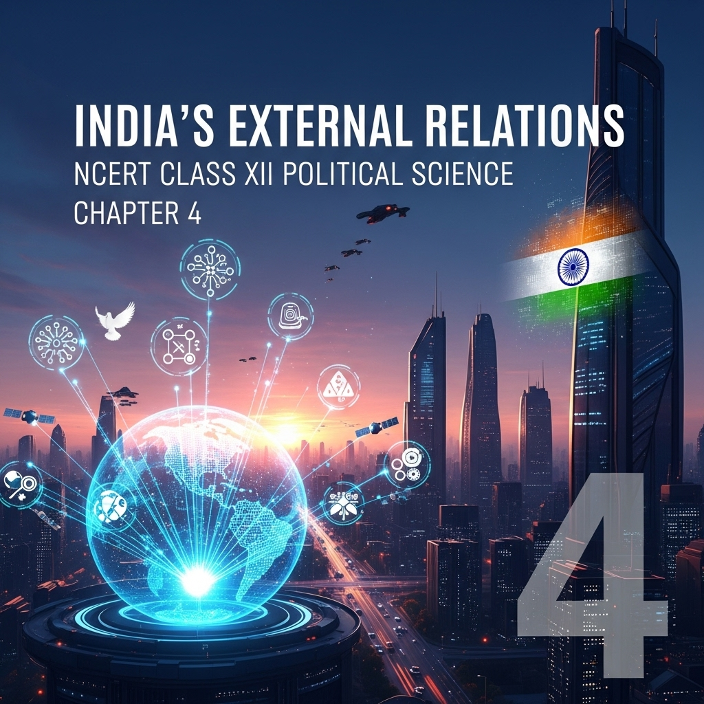 India's External Relations – NCERT Class XII Political Science, Politics in India since Independence, Chapter 4