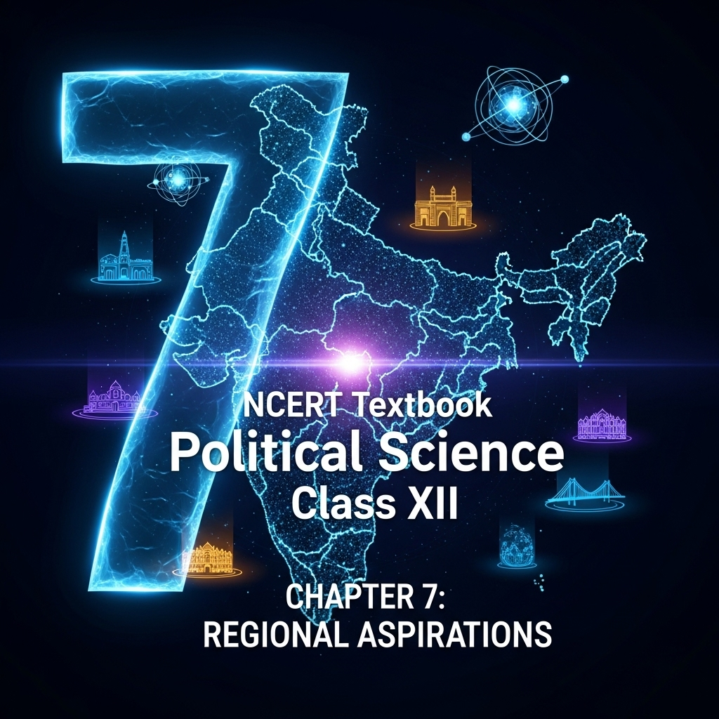 Regional Aspirations – NCERT Class XII Political Science, Politics in India since Independence, Chapter 7