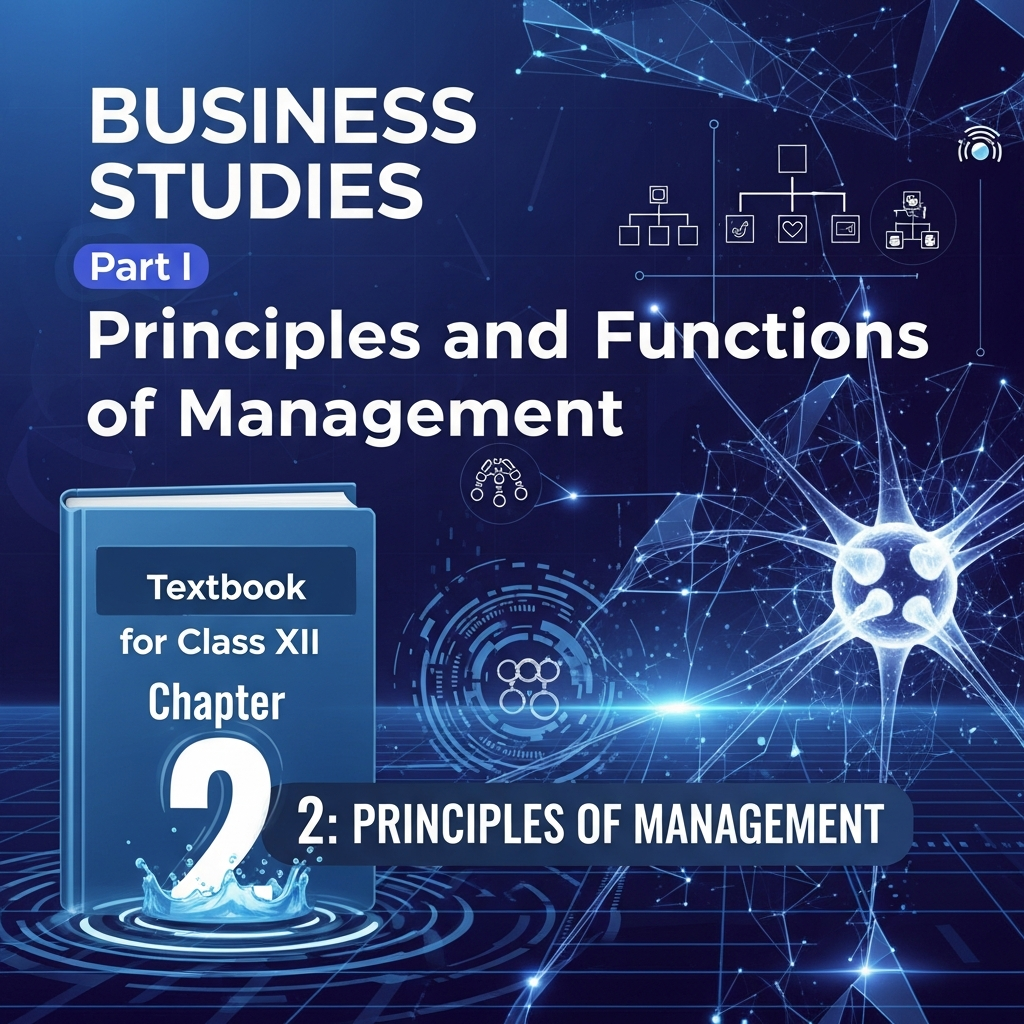 Complete Summary and Solutions for Principles of Management – NCERT Class XII Business Studies, Part I, Chapter 2 – Scientific Management, Fayol's Principles, Questions, Answers