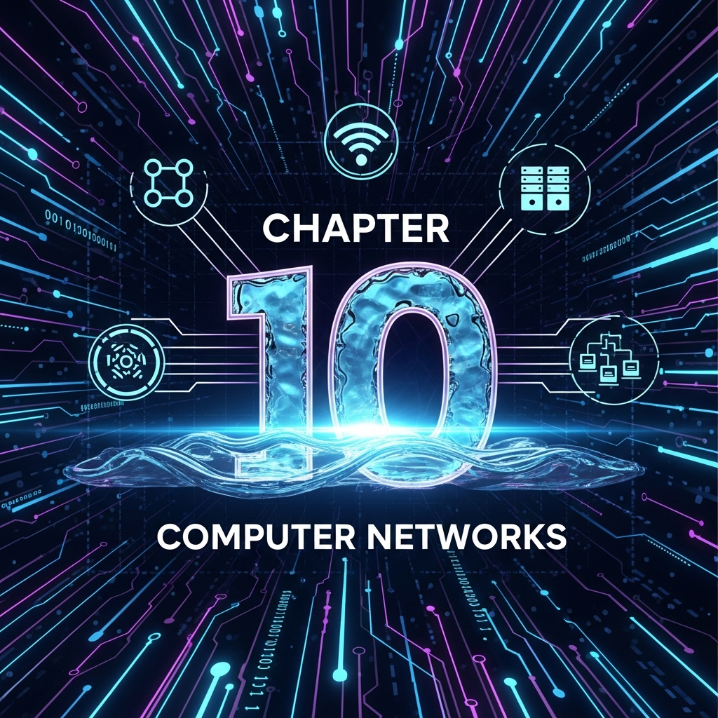 Complete Summary and Solutions for Computer Networks – NCERT Class XII Computer Science, Chapter 10 – Types, Devices, Topologies, Protocols, Internet, DNS, World Wide Web, Questions, Answers