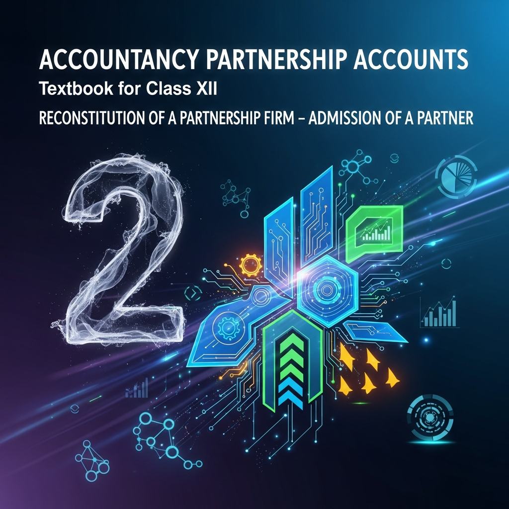 Complete Summary and Solutions for Reconstitution of a Partnership Firm – Admission of a Partner – NCERT Class XII Accountancy, Chapter 2 – Partnership Reconstitution, Admission, Profit Sharing, Goodwill, Revaluation, Capital Adjustment