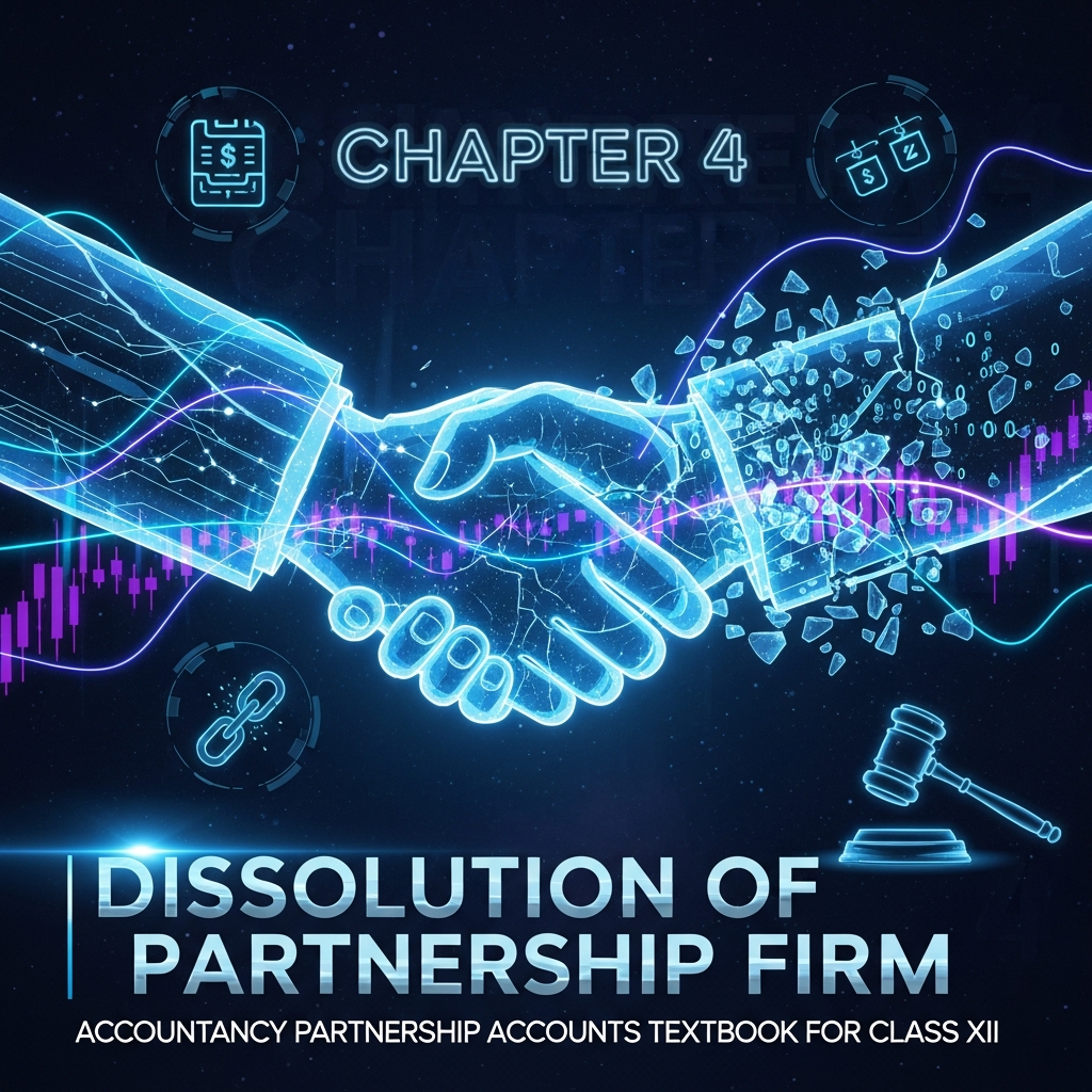 Complete Summary and Solutions for Dissolution of Partnership Firm – NCERT Class XII Accountancy, Chapter 4 – Meaning, Modes, Realisation Account, Settlement of Accounts, Journal Entries