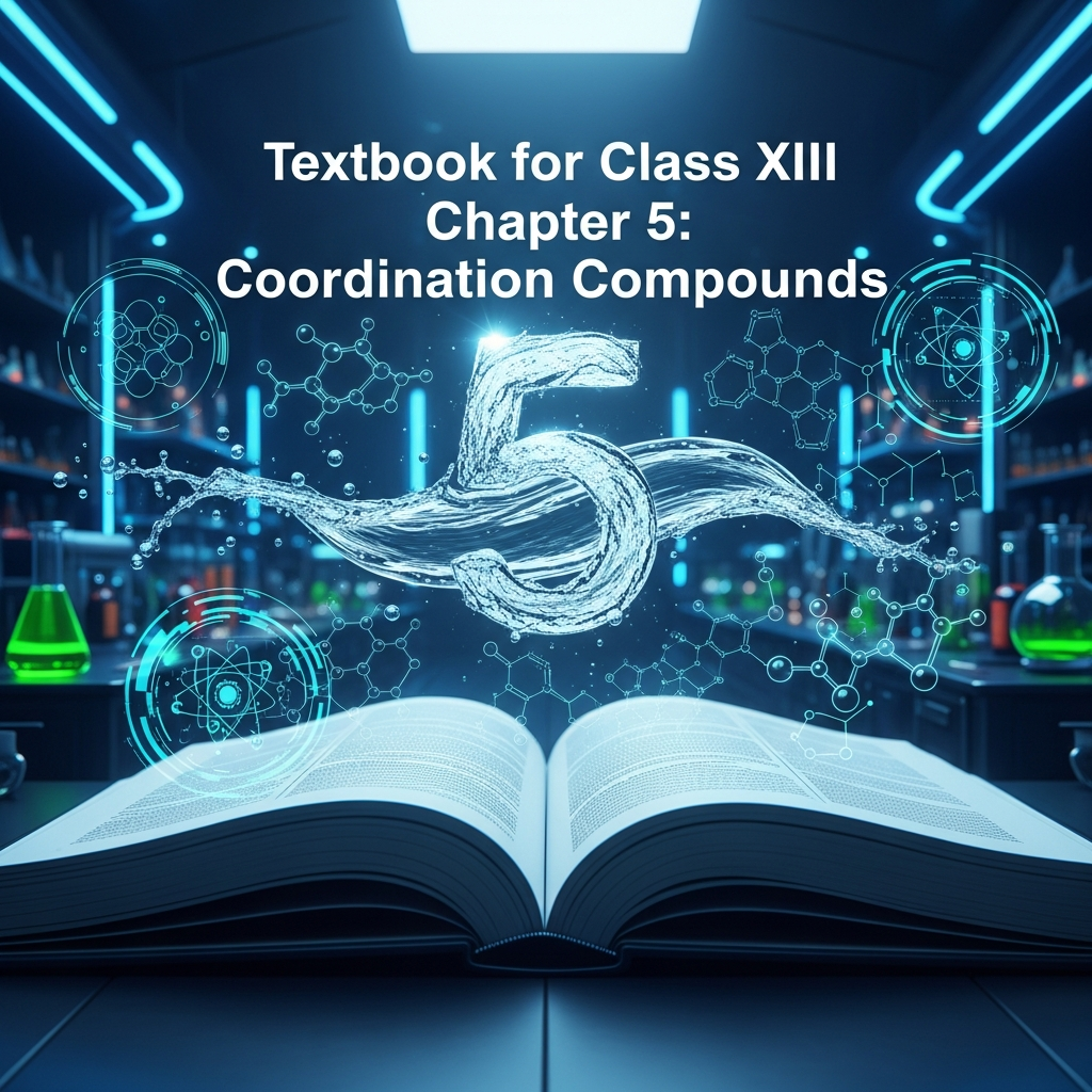 Complete Summary and Solutions for Coordination Compounds – NCERT Class XII Chemistry Part I, Chapter 5 – Nomenclature, Bonding, Isomerism, and Applications