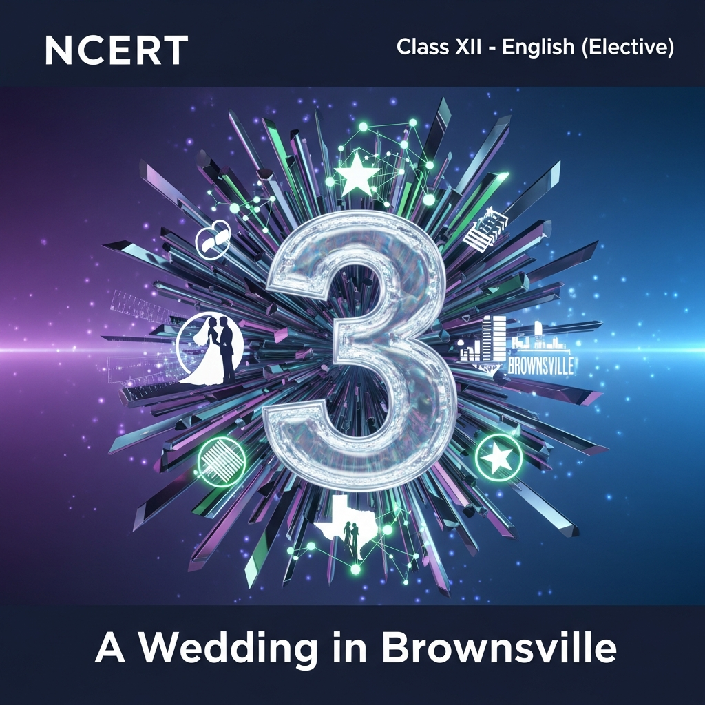 Complete Summary and Solutions for A Wedding in Brownsville – NCERT Class XII KALEIDOSCOPE English Elective, Chapter 3 – Story Summary, Explanation, Questions, Answers