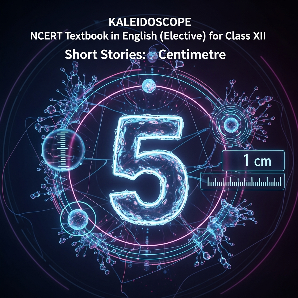 Complete Summary and Solutions for One Centimetre – NCERT Class XII KALEIDOSCOPE English Elective, Chapter 5 – Story Summary, Explanation, Questions, Answers