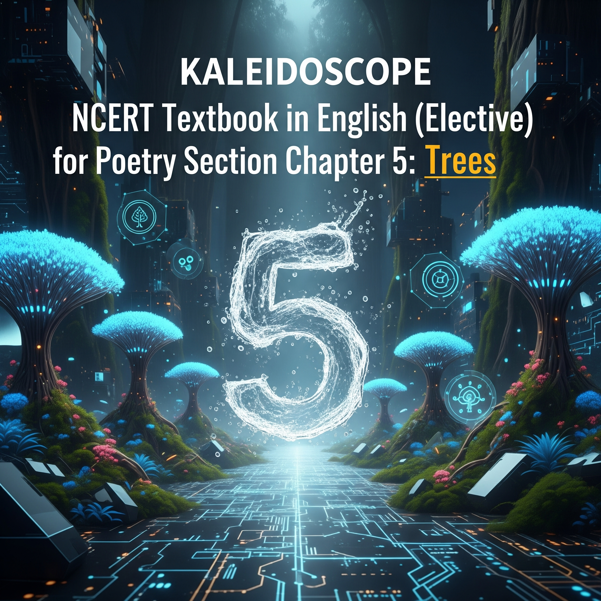 Complete Summary and Solutions for Trees – NCERT Class XII KALEIDOSCOPE English Elective, Chapter 5 – Poetry Summary, Explanation, Questions, Answers
