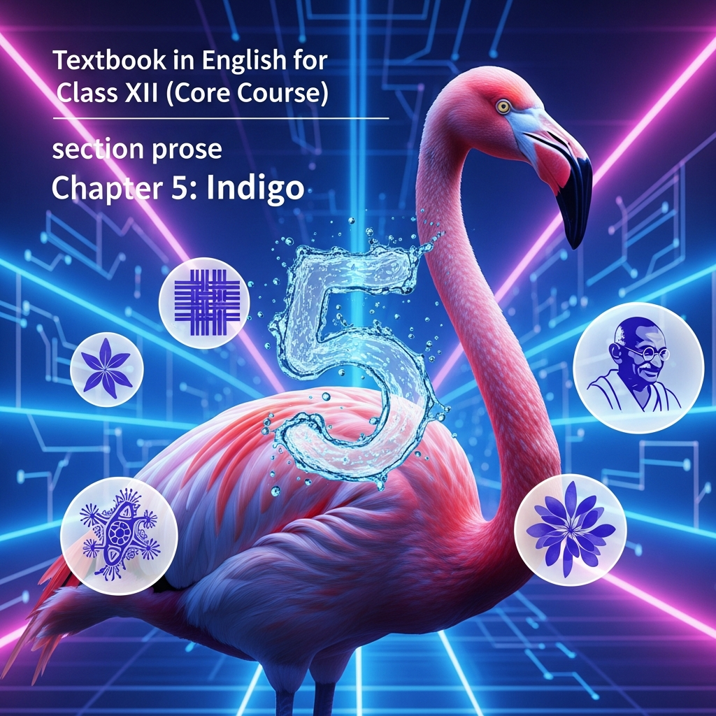Complete Summary and Solutions for Indigo – NCERT Class XII Flamingo English Core, Chapter 5 Prose – Summary, Explanation, Questions, Answers