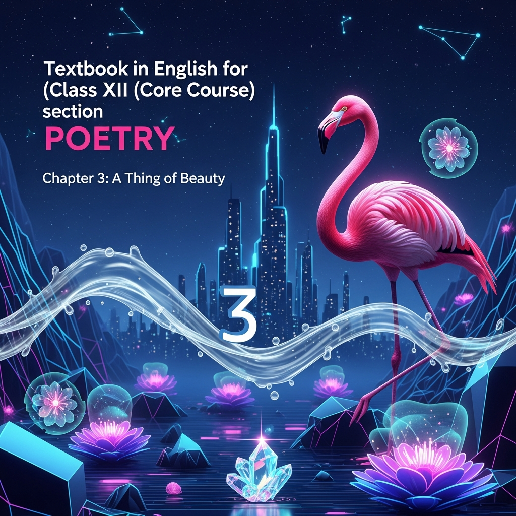 Complete Summary and Solutions for A Thing of Beauty – NCERT Class XII Flamingo English Core, Chapter 3 Poetry – Summary, Explanation, Questions, Answers
