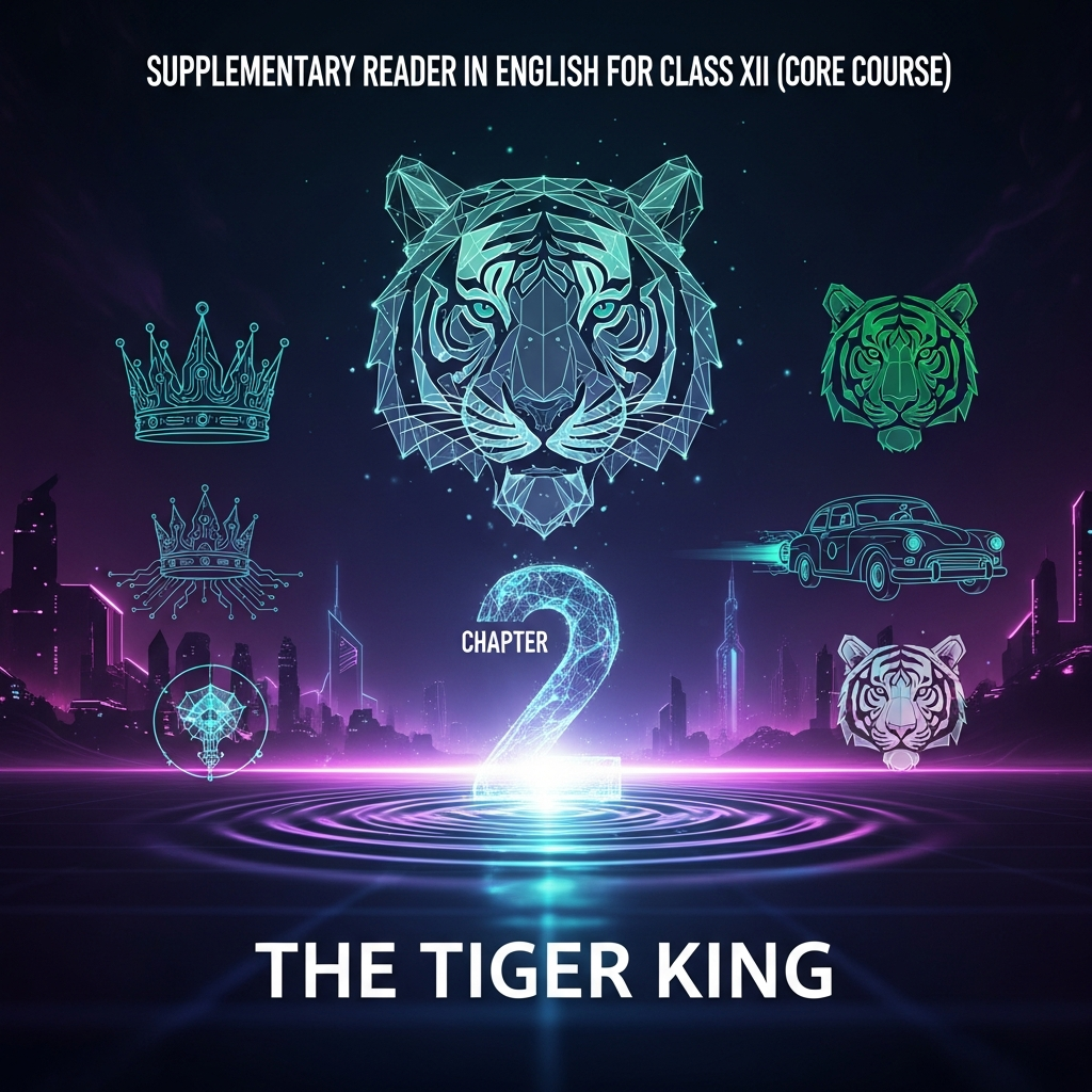 Complete Summary and Solutions for The Tiger King тАУ NCERT Class XII VISTAS Supplementary Reader, Chapter 2 тАУ Story Summary, Explanation, Questions, Answers