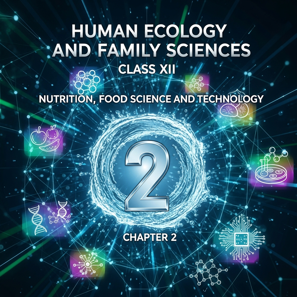 Complete Summary and Solutions for Nutrition, Food Science and Technology тАУ NCERT Human Ecology and Family Sciences, Chapter 2 тАУ Study Summary, Explanation, Questions, Answers