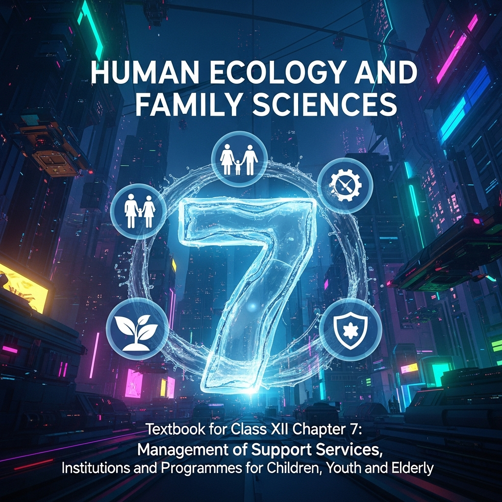 Complete Summary and Solutions for Management of Support Services, Institutions and Programmes for Children, Youth and Elderly тАУ NCERT Human Ecology and Family Sciences, Chapter 7 тАУ Study Summary, Explanation, Questions, Answers
