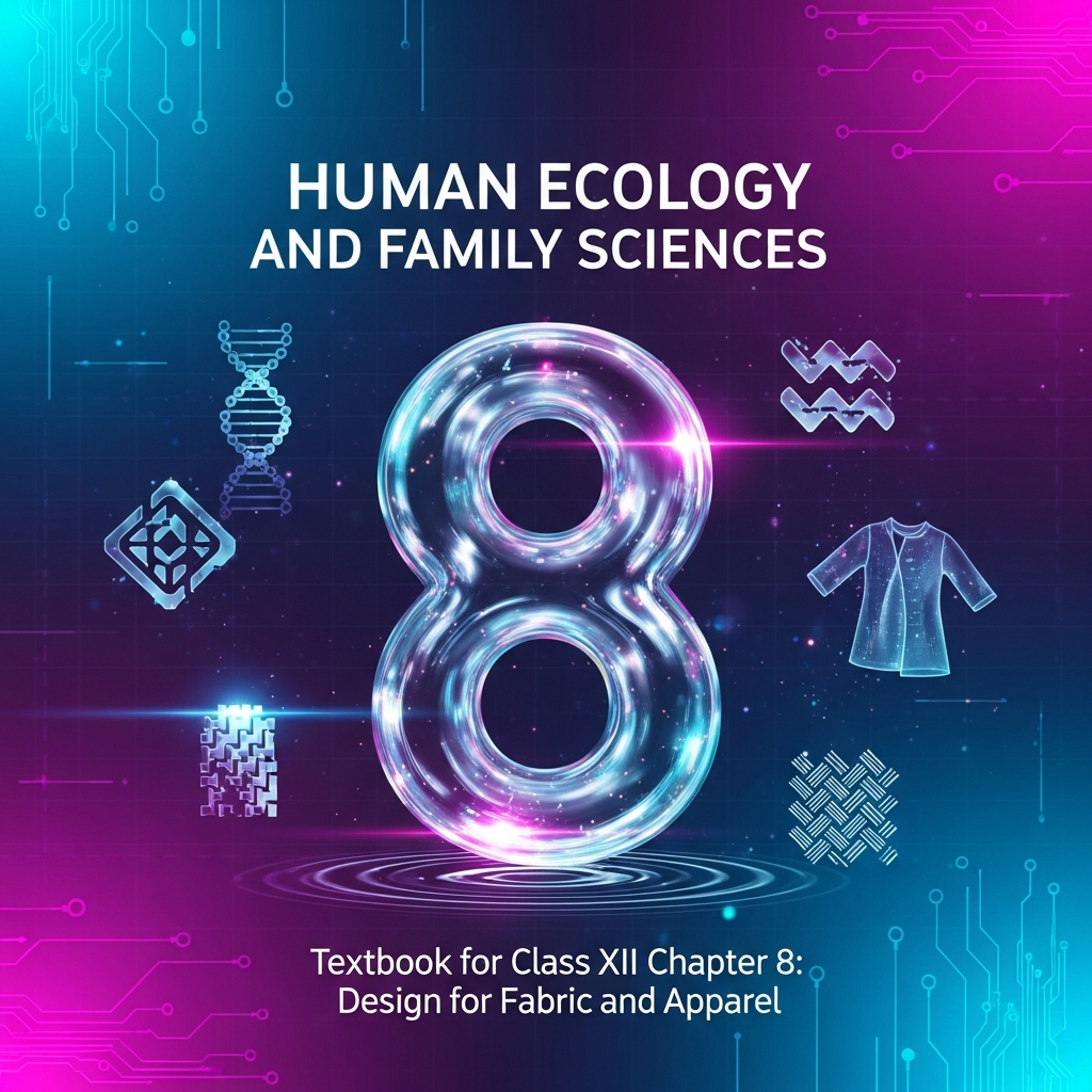 Complete Summary and Solutions for Design for Fabric and Apparel тАУ NCERT Human Ecology and Family Sciences, Chapter 8 тАУ Study Summary, Explanation, Questions, Answers