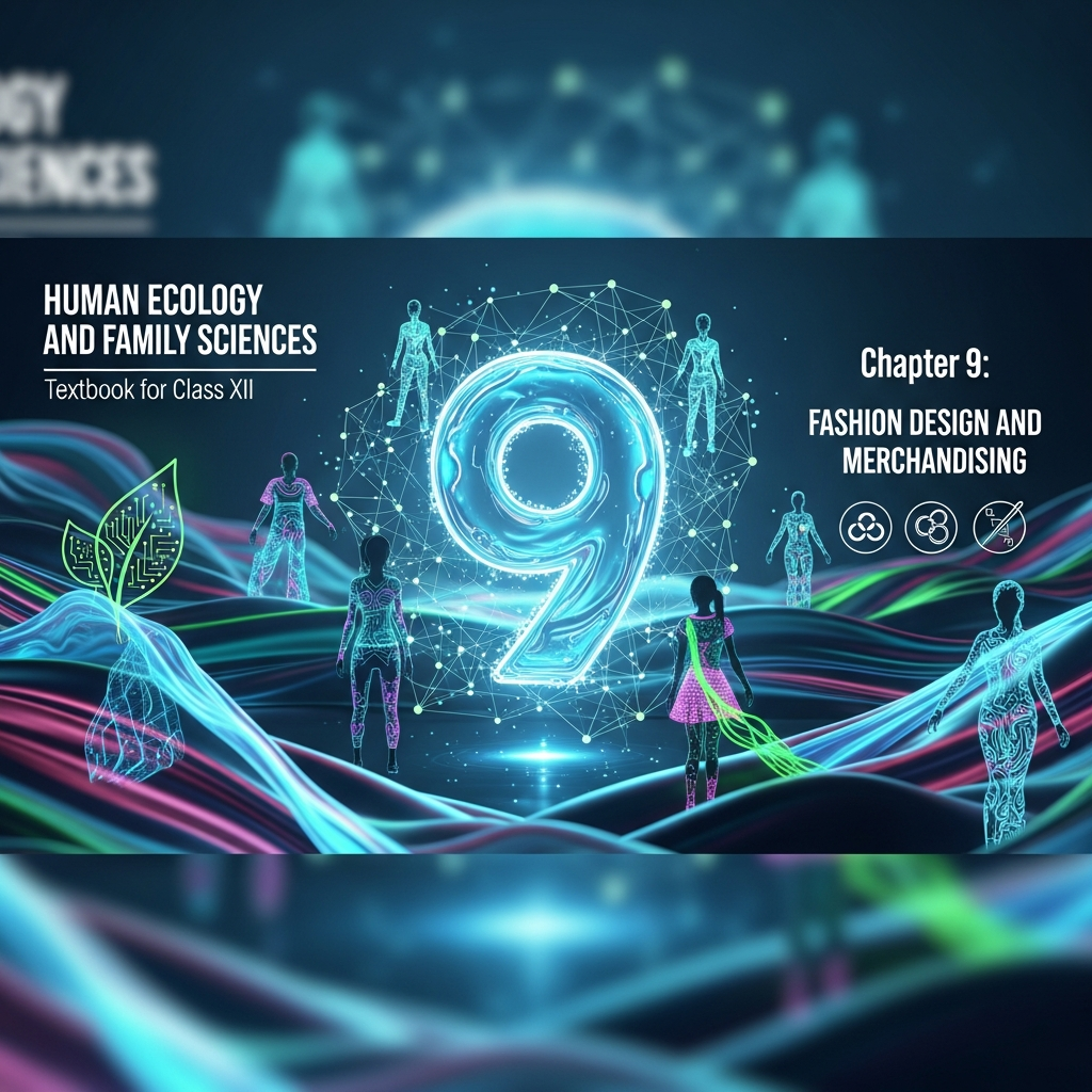 Complete Summary and Solutions for Fashion Design and Merchandising тАУ NCERT Human Ecology and Family Sciences, Chapter 9 тАУ Study Summary, Explanation, Questions, Answers
