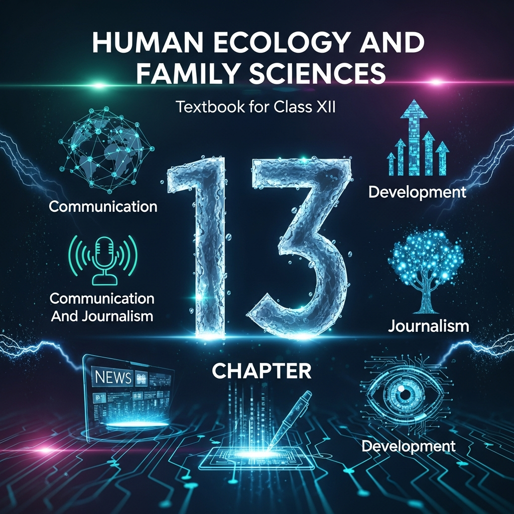 Complete Summary and Solutions for Development Communication and Journalism тАУ NCERT Human Ecology and Family Sciences, Chapter 13 тАУ Study Summary, Explanation, Questions, Answers