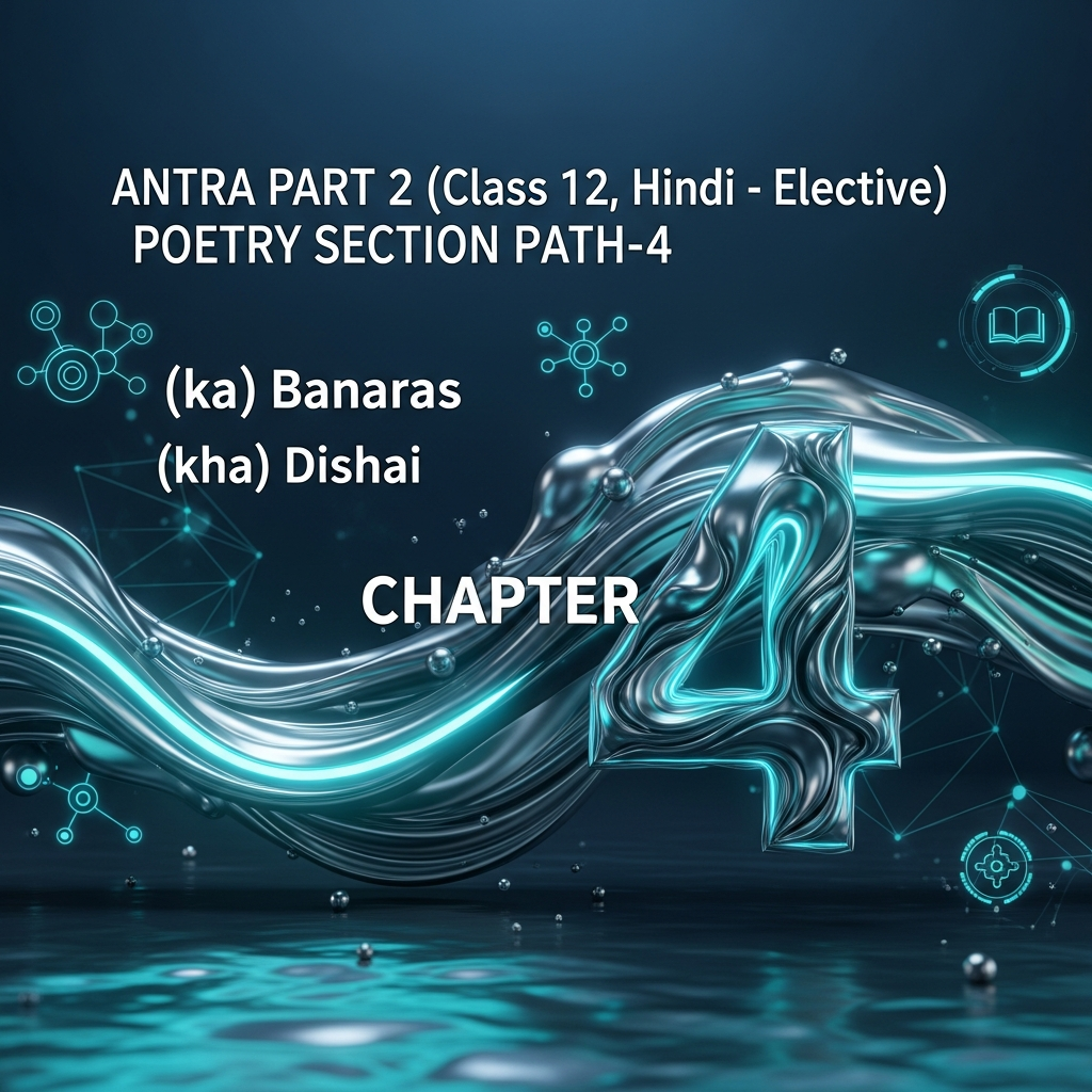 рдЕрдВрддрд░рд╛ рднрд╛рдЧ 2 тАУ рдХрдХреНрд╖рд╛ 12 рдХреЗ рд▓рд┐рдП рд╣рд┐рдВрджреА (рдРрдЪреНрдЫрд┐рдХ) рдХреА рдкрд╛рдареНрдпрдкреБрд╕реНрддрдХ рдХрд╛рд╡реНрдп рдЦрдВрдб тАУ рдХреЗрджрд╛рд░рдирд╛рде рд╕рд┐рдВрд╣: (рдХ) рдмрдирд╛рд░рд╕я╗┐, (рдЦ) рджрд┐рд╢рд╛я╗┐