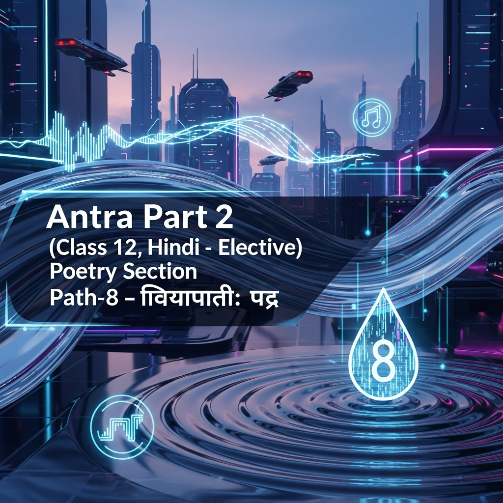 рдЕрдВрддрд░рд╛ рднрд╛рдЧ 2 тАУ рдХрдХреНрд╖рд╛ 12 рдХреЗ рд▓рд┐рдП рд╣рд┐рдВрджреА (рдРрдЪреНрдЫрд┐рдХ) рдХреА рдкрд╛рдареНрдпрдкреБрд╕реНрддрдХ рдХрд╛рд╡реНрдп рдЦрдВрдб тАУ рд╡рд┐рджреНрдпрд╛рдкрддрд┐: рдкрджя╗┐