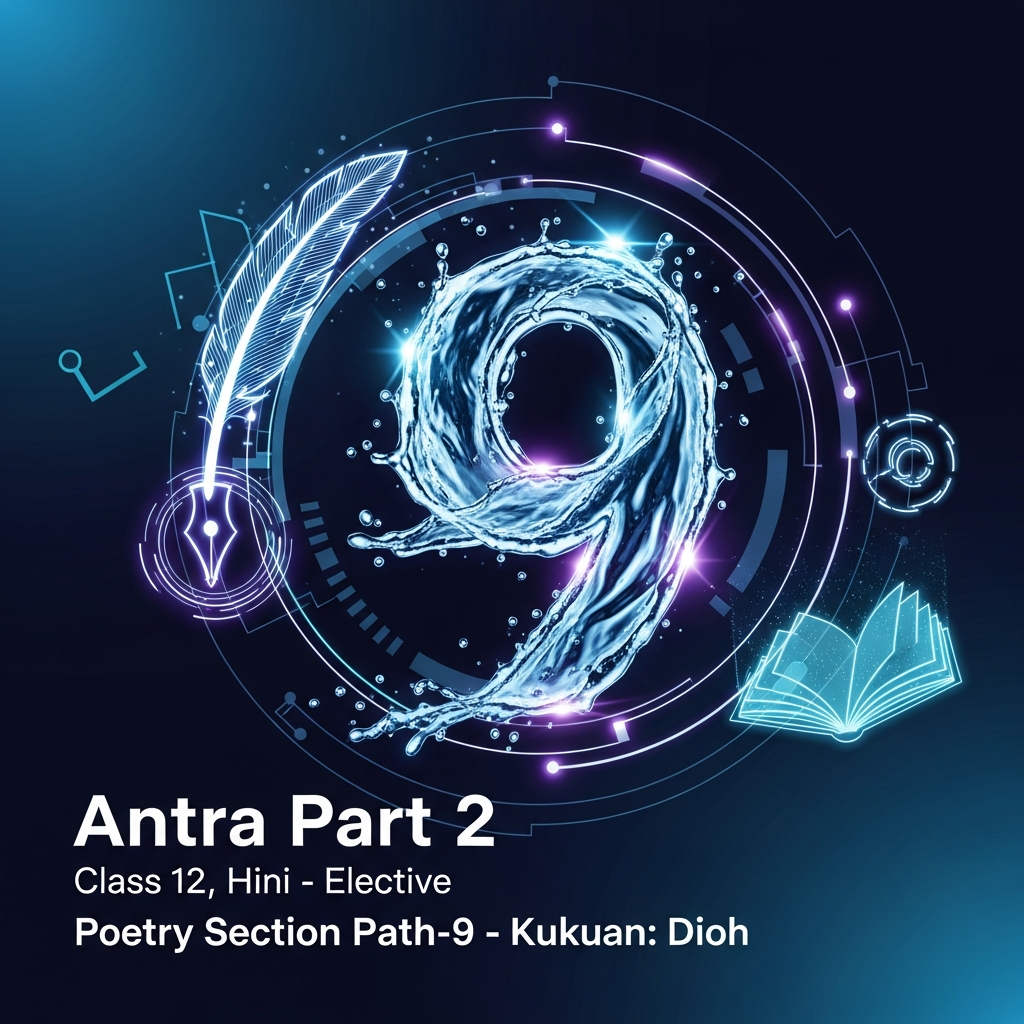 рдЕрдВрддрд░рд╛ рднрд╛рдЧ 2 тАУ рдХрдХреНрд╖рд╛ 12 рдХреЗ рд▓рд┐рдП рд╣рд┐рдВрджреА (рдРрдЪреНрдЫрд┐рдХ) рдХреА рдкрд╛рдареНрдпрдкреБрд╕реНрддрдХ рдХрд╛рд╡реНрдп рдЦрдВрдб тАУ рдХреБрдХреБрдЖрди: рджреЛрд╣я╗┐