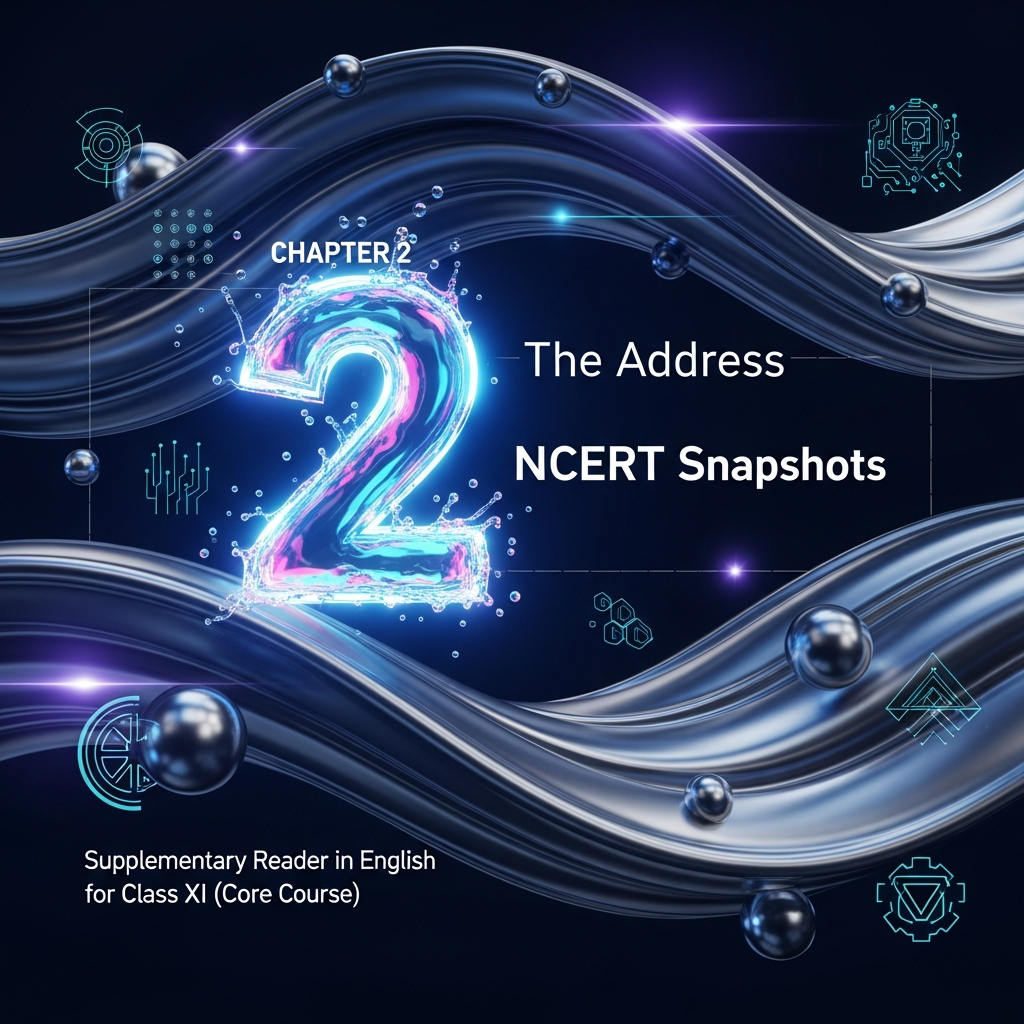 Complete Summary and Solutions for The Address – Snapshots NCERT Class XI English, Chapter 2 – Summary, Explanation, Questions, Answers