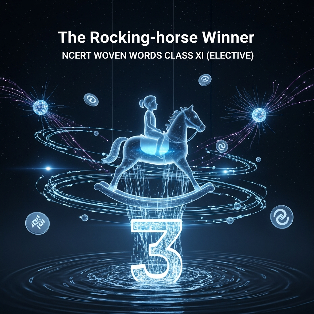 Complete Summary and Solutions for The Rocking-horse Winner – Woven Words NCERT Class XI English Elective, Chapter 3 – Summary, Explanation, Questions, Answers