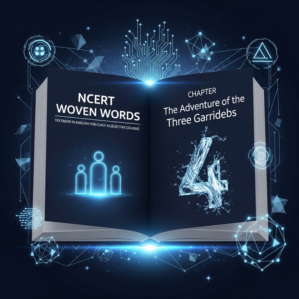 Complete Summary and Solutions for The Adventure of the Three Garridebs – Woven Words NCERT Class XI English Elective, Chapter 4 – Summary, Explanation, Questions, Answers