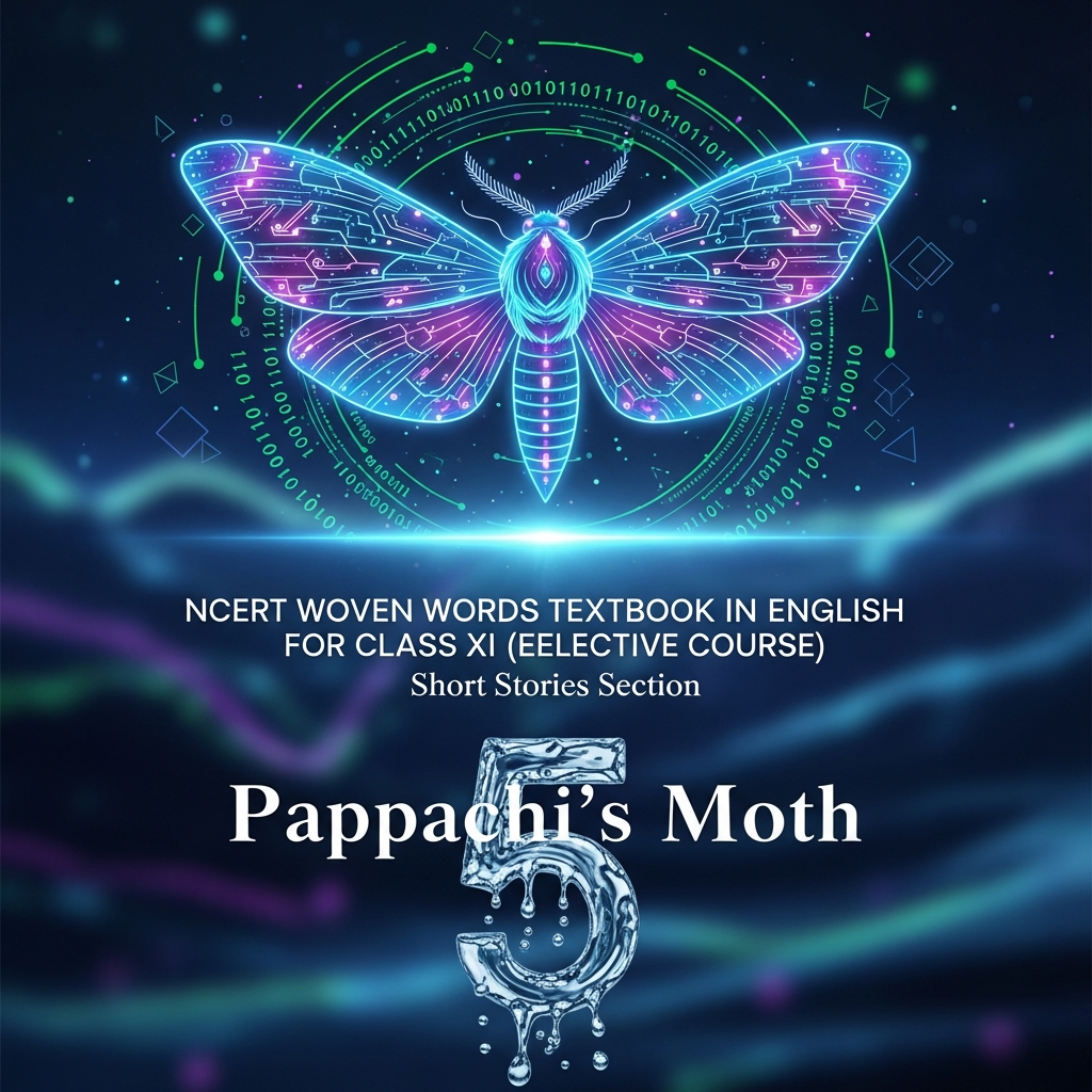 Complete Summary and Solutions for Pappachi’s Moth – Woven Words NCERT Class XI English Elective, Chapter 5 – Summary, Explanation, Questions, Answers