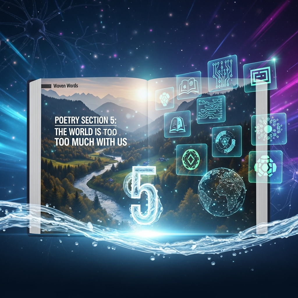 Complete Summary and Solutions for The World is too Much With Us – Woven Words NCERT Class XI English Elective, Chapter 5 – Summary, Explanation, Questions, Answers