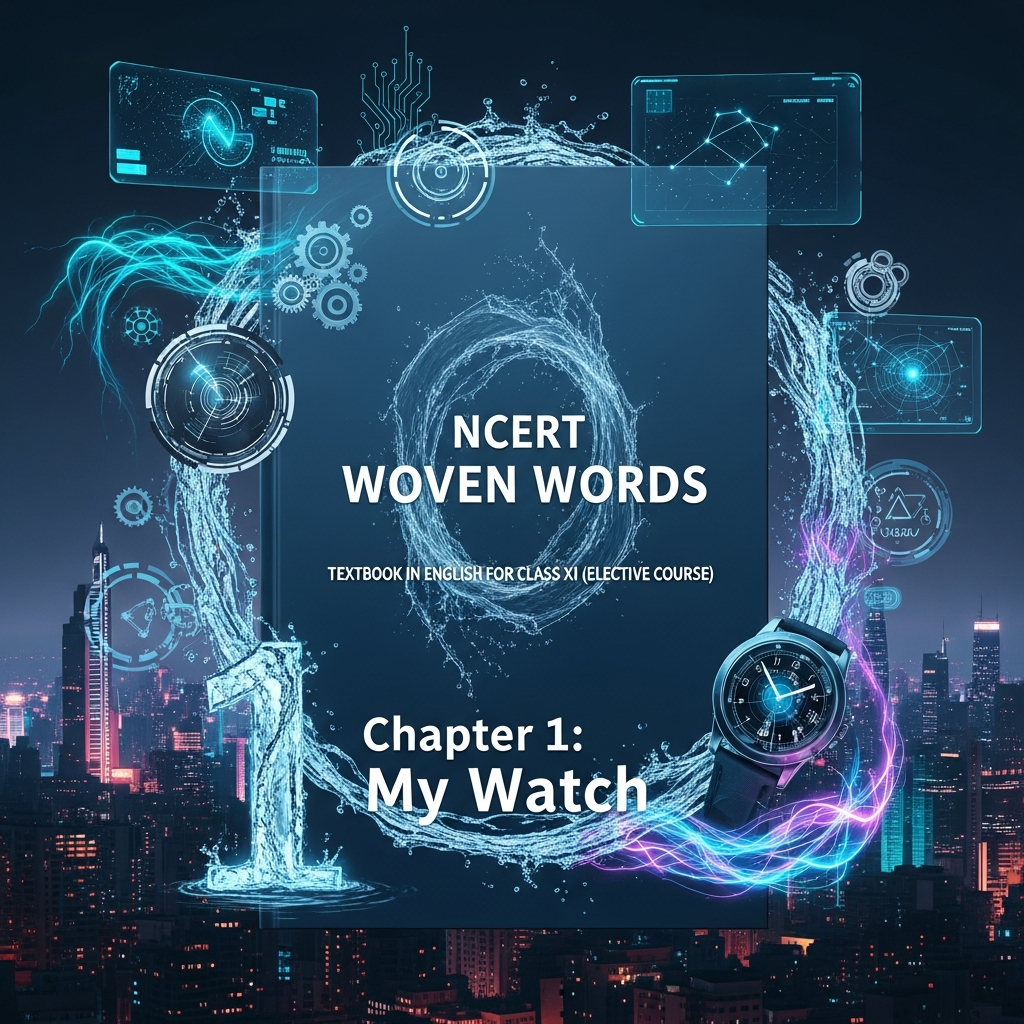 Complete Summary and Solutions for My Watch – NCERT Class XI English Woven Words, Essay Section, Chapter 1 – Explanation, Analysis, Questions, Answers