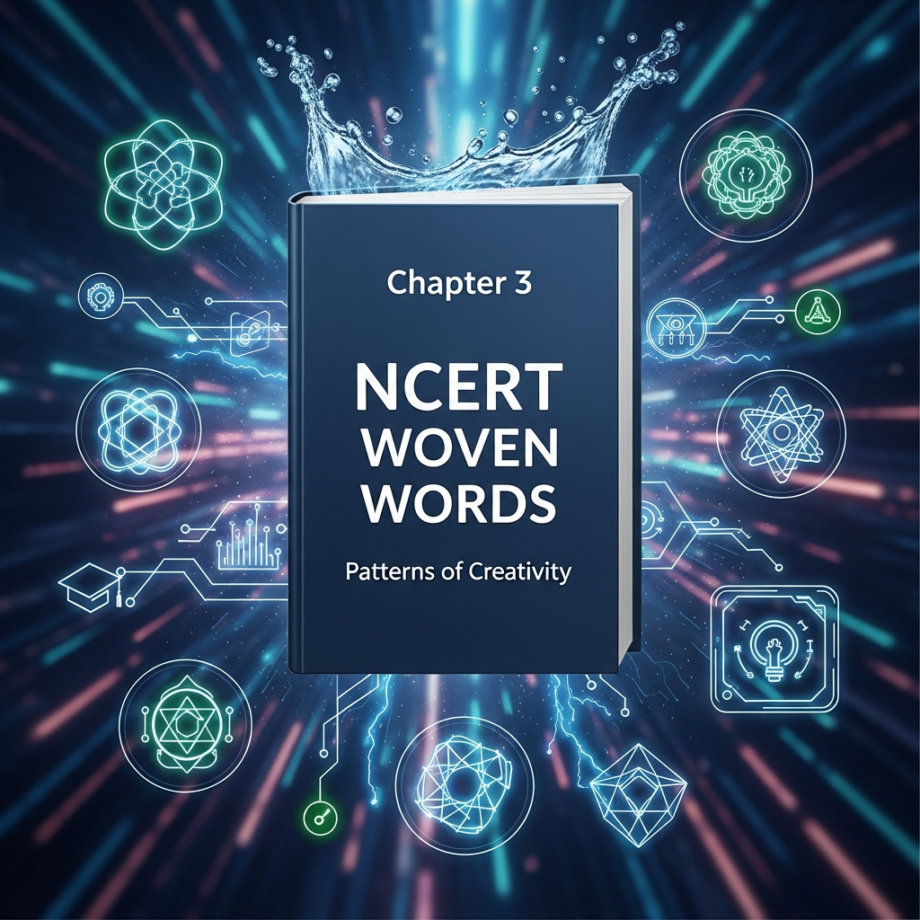 Complete Summary and Solutions for Patterns of Creativity – NCERT Class XI English Woven Words, Essay Section, Chapter 3 – Explanation, Questions, Answers