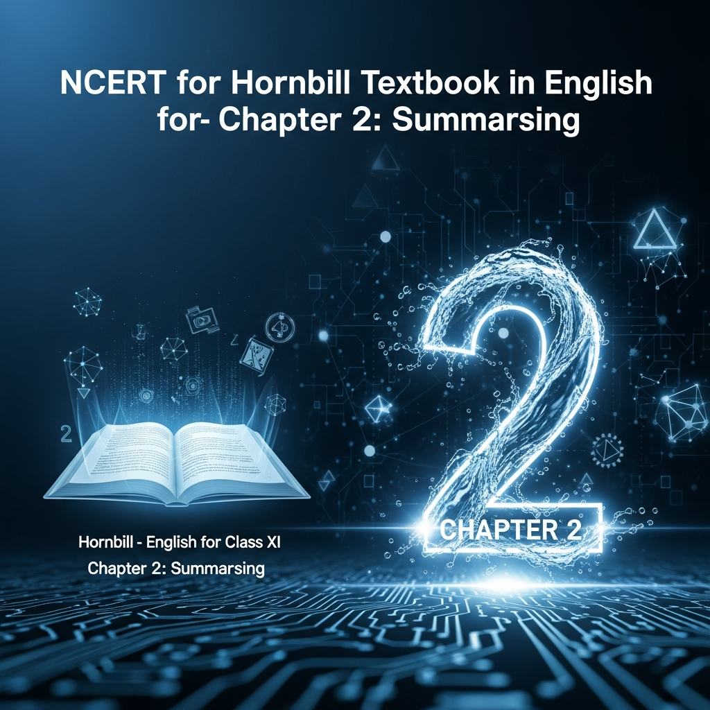 Complete Summary and Solutions for Summarising – NCERT Class XI English Hornbill, Chapter 2 – Writing Skill, Explanation, Questions, Answers