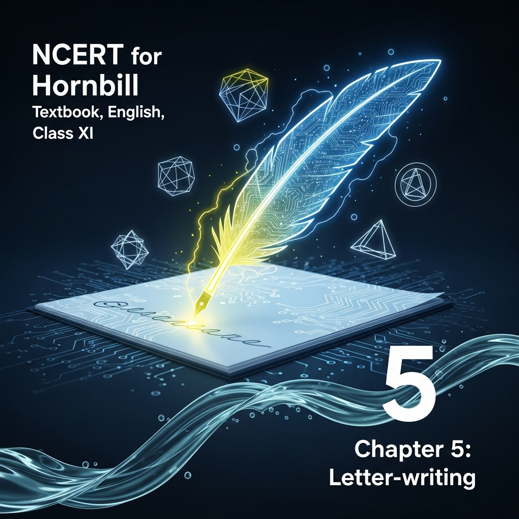 Complete Summary and Solutions for Letter-writing – NCERT Class XI English Hornbill, Chapter 5 – Writing Skill, Explanation, Questions, Answers