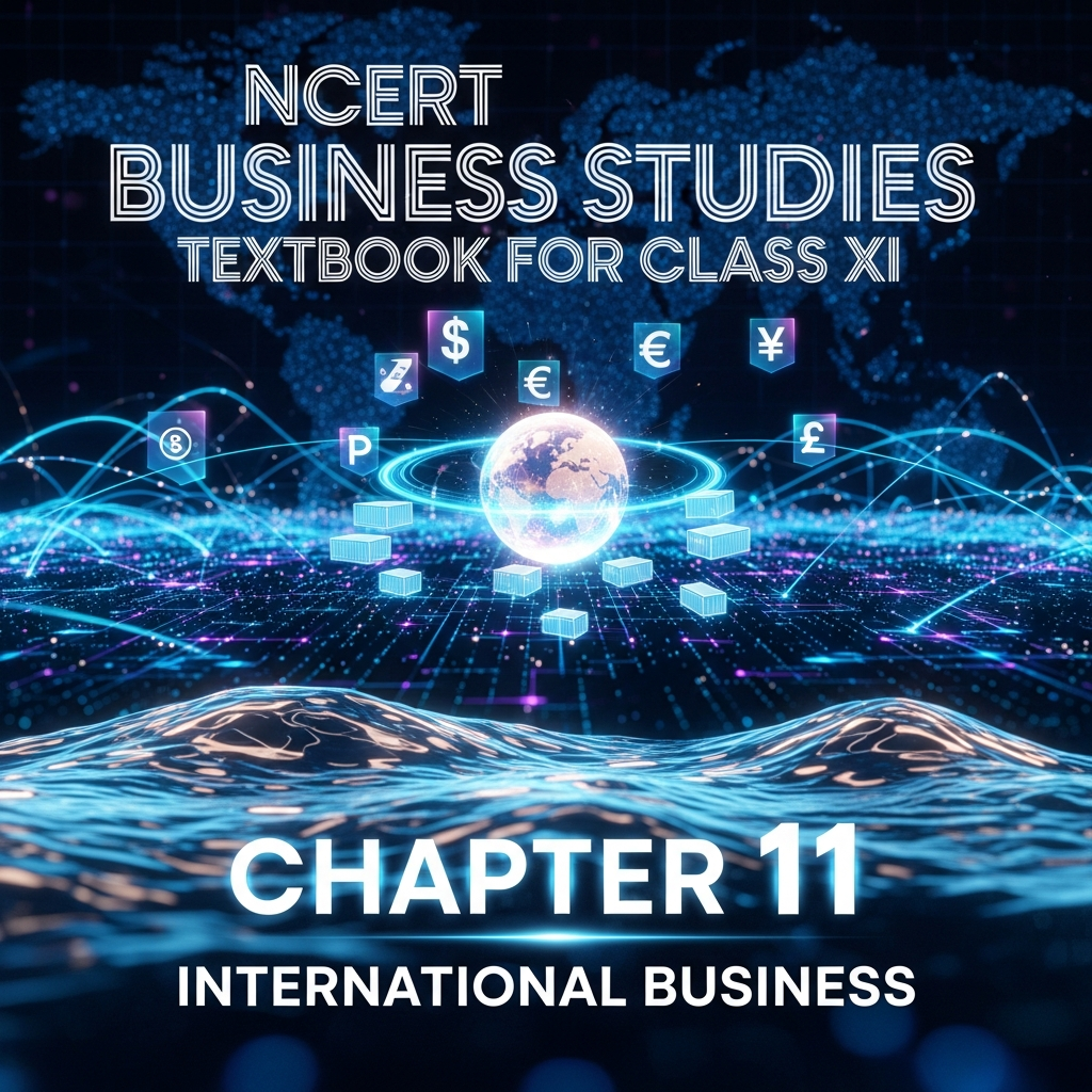 Complete Summary and Solutions for International Business – NCERT Class XI Business Studies, Chapter 11 – Explanation, Questions, Answers