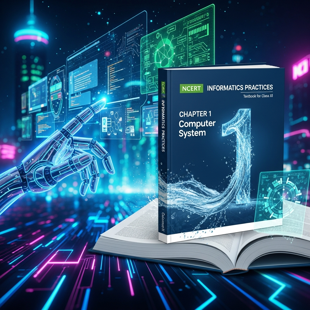 Complete Summary and Solutions for Computer System – NCERT Class XI Informatics Practices, Chapter 1 – Explanation, Questions, Answers