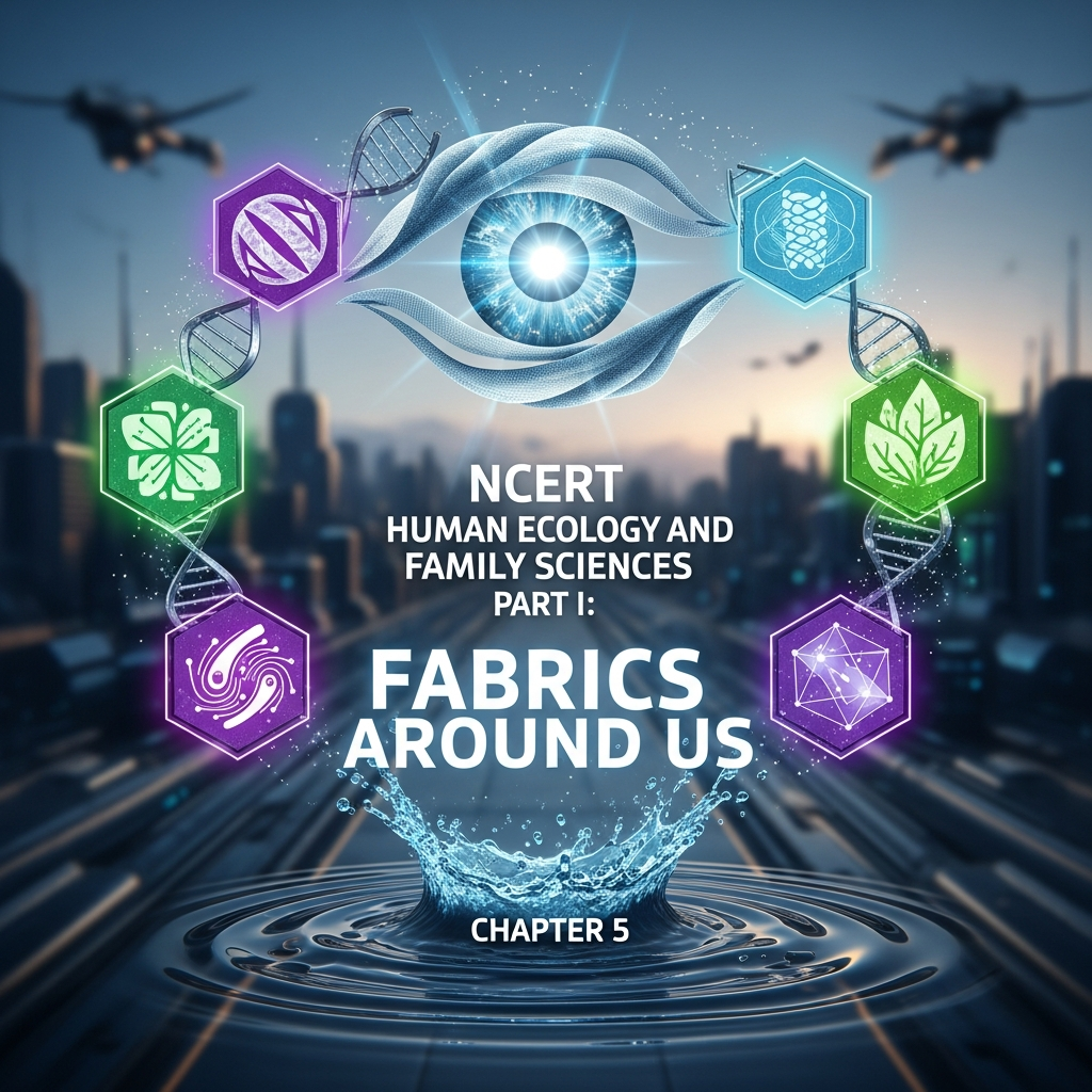 Complete Summary and Solutions for Fabrics Around Us – NCERT Class XI Human Ecology & Family Sciences, Chapter 5