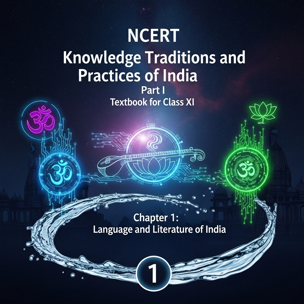 Complete Summary and Solutions for Language and Literature of India – NCERT Knowledge Traditions and Practices of India Part I, Class XI, Chapter 1 – Explanation, Questions, Answers