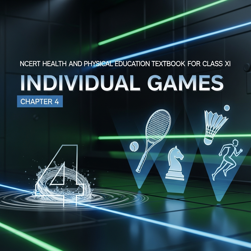 Complete Summary and Solutions for Individual Games – Health and Physical Education Textbook for Class XI, Chapter 4 – Explanation, Questions, Answers
