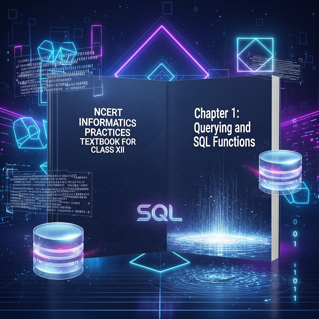 Complete Summary and Solutions for Querying and SQL Functions – NCERT Class XII Informatics Practices, Chapter 1 – Explanation, Questions, Answers