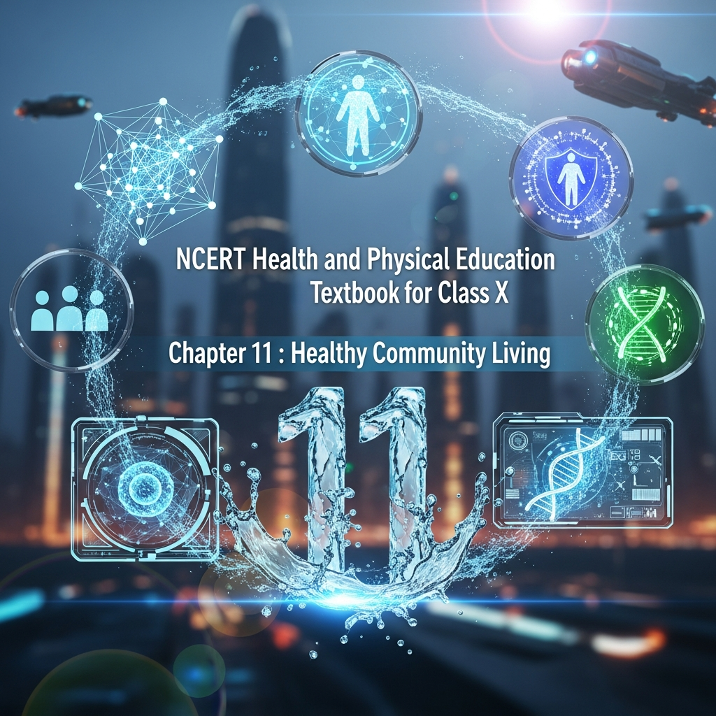 Complete Summary and Solutions for Healthy Community Living – NCERT Class X Health and Physical Education, Chapter 11 – Explanation, Questions, Answers