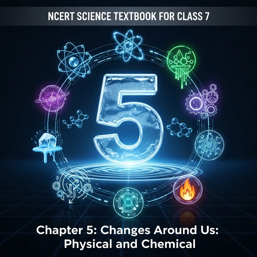 Class 7 Science Chapter 5: Changes Around Us Physical and Chemical | Complete NCERT Notes, Activities, 25+ Questions & Answers