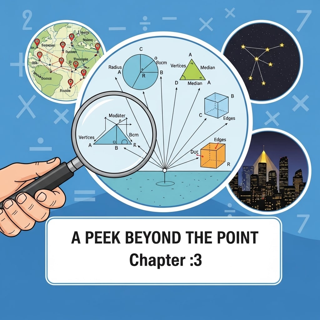 Class 7 Maths Ch 3: A Peek Beyond the Point – understand decimals (tenths, hundredths), compare and operate with them, see real‑life uses and history, with notes, solved sums, extra questions and quiz for CBSE Exam