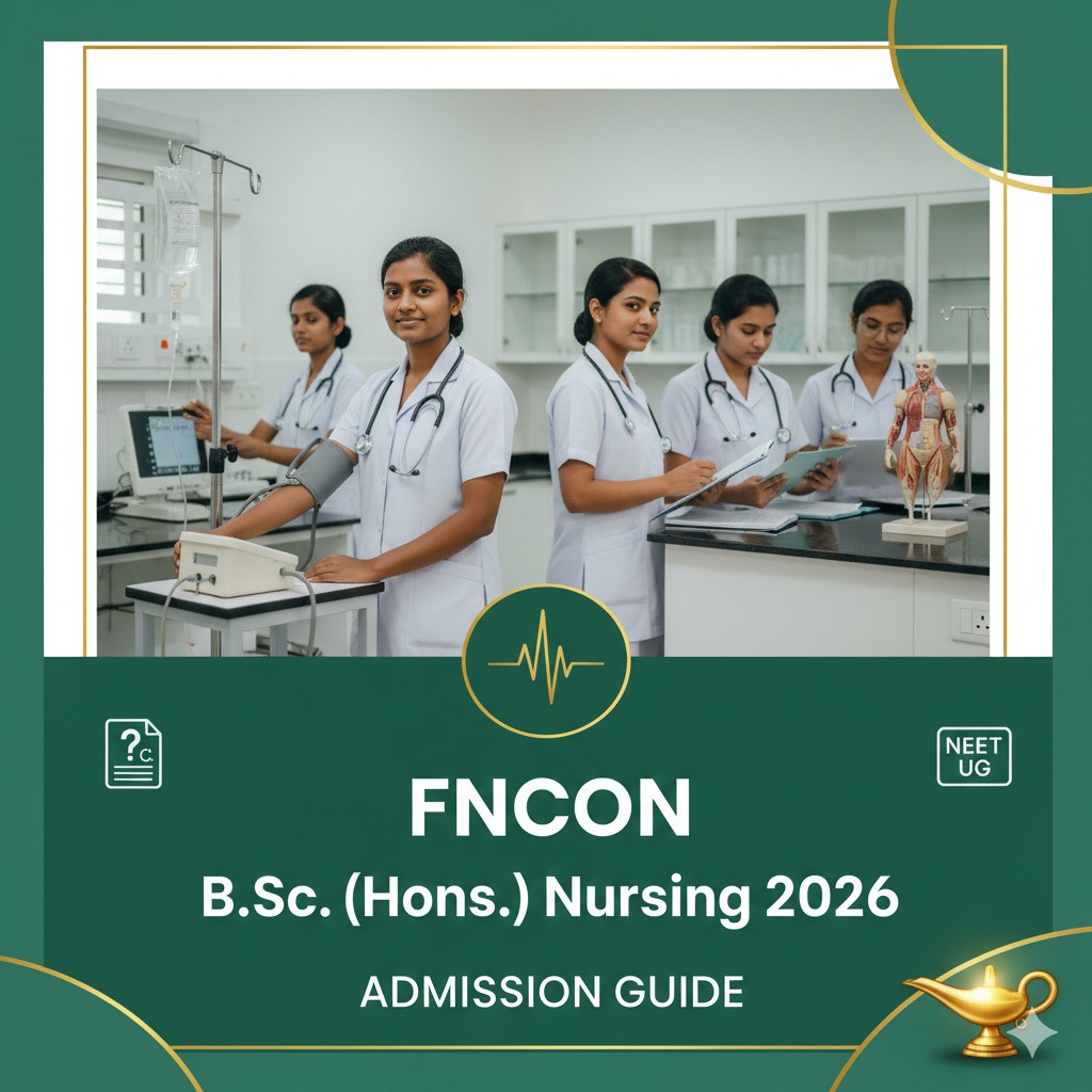 FNCON Delhi B.Sc Nursing Admission 2026: Dates, NEET Cutoffs, and Fees