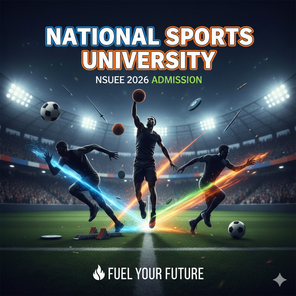 NSUEE 2026: National Sports University Admission, Dates & Physical Test