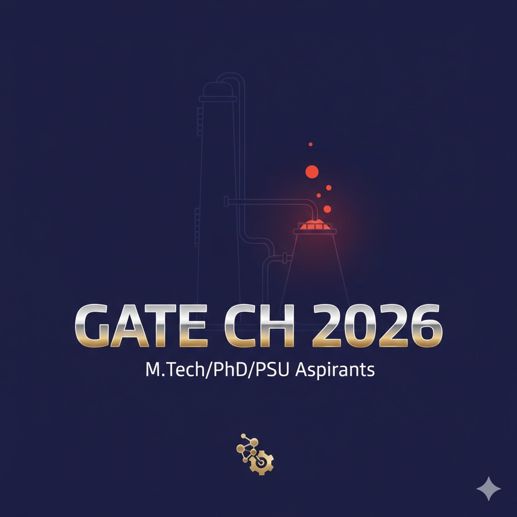 GATE Chemical Engineering 2026: Syllabus, High-Weightage Topics, and PSU Guide
