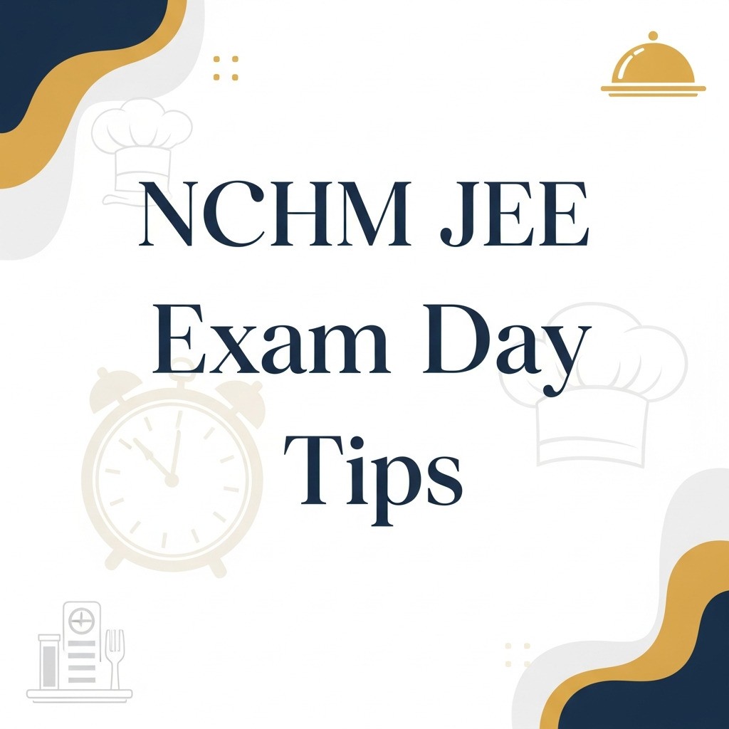 NCHM JEE 2026 Exam Day Guide: Service Aptitude & Time Management Tips