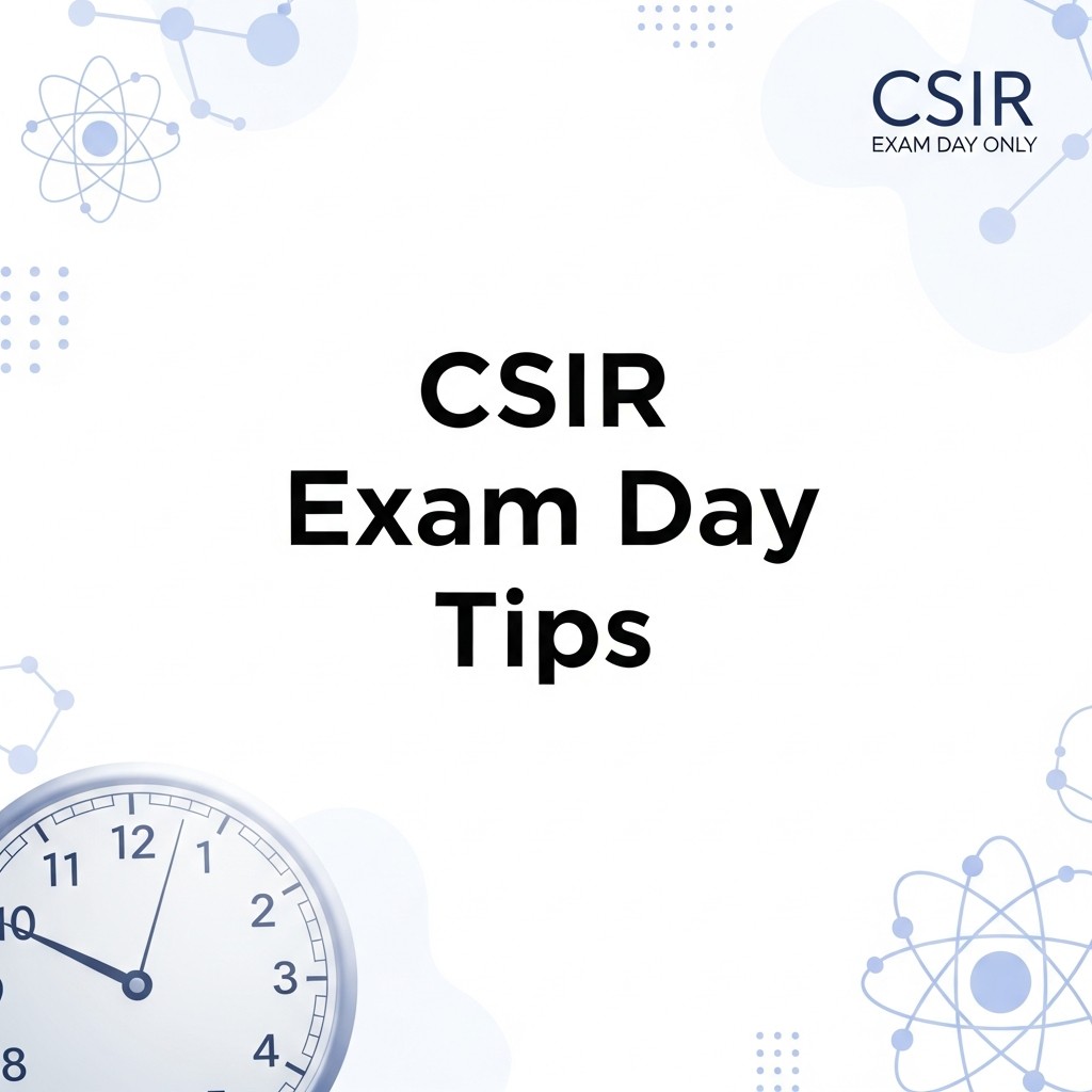 CSIR NET 2026 Exam Day Guide: Part C Strategy & NTA Dress Code