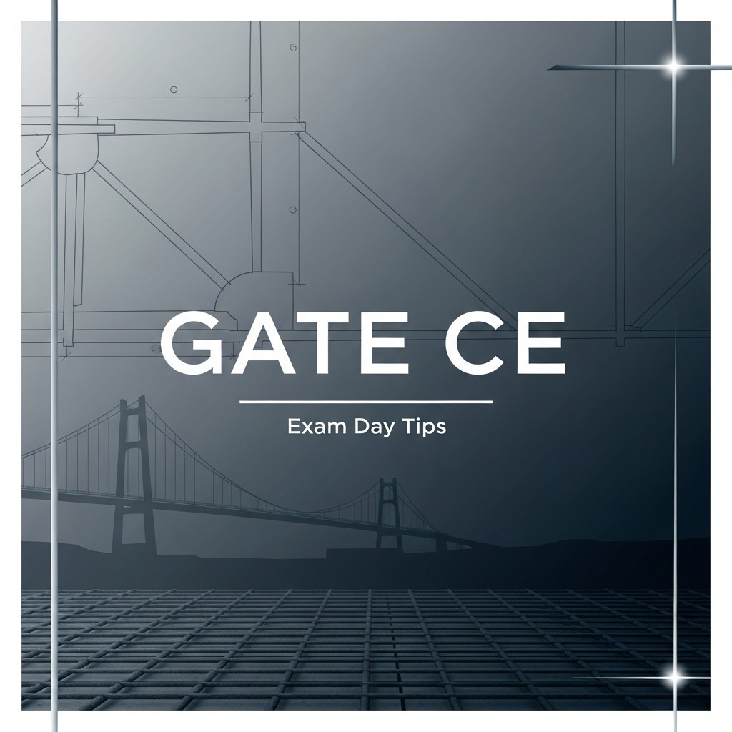 GATE 2026 Civil Engineering Guide: Subject Weightage & Exam Day Strategy